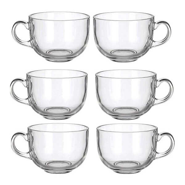 GLASS MUG SET