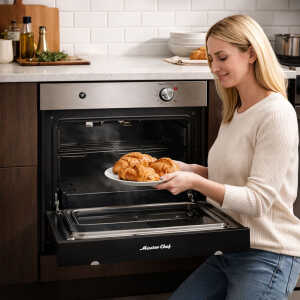 MASTERCHEF 24" BUILT-IN GAS OVEN  STAINLESS STEEL 120V | MC-HGE60VGTL - Image 
