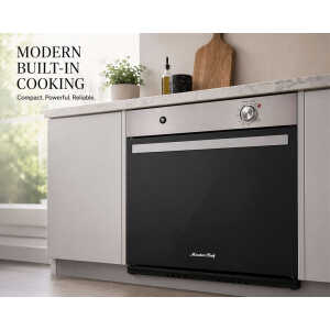 MASTERCHEF 24" BUILT-IN GAS OVEN  STAINLESS STEEL 120V | MC-HGE60VGTL - Image 