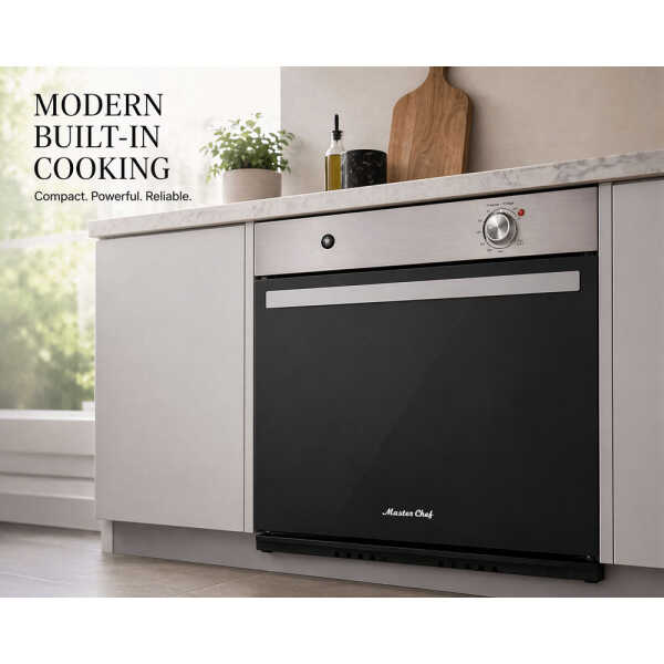 MASTERCHEF 24" BUILT-IN GAS OVEN  STAINLESS STEEL 120V | MC-HGE60VGTL - Image 