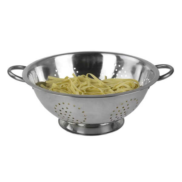 EMERALD STAINLESS STEEL DEEP COLANDER | VARIETY - Image 