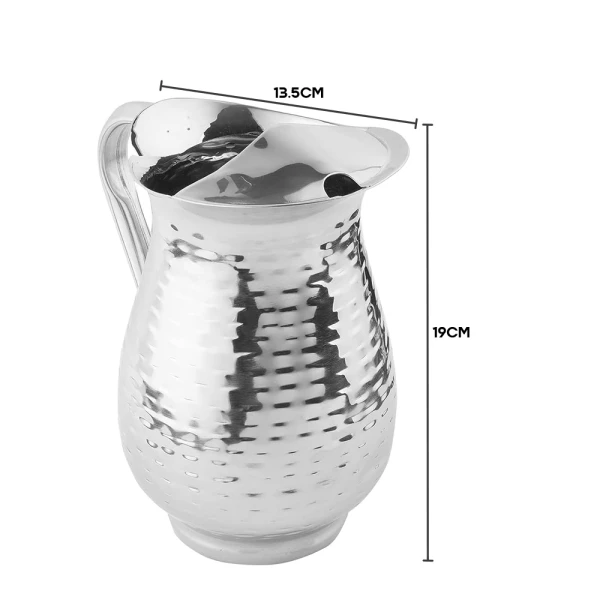 EMERALD STAINLESS STEEL PITCHER / JUG 1.5L | MH-190/D-HM - Image 