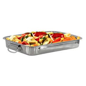 EMERALD STAINLESS STEEL ROASTING TRAY | VARIETY - Image 