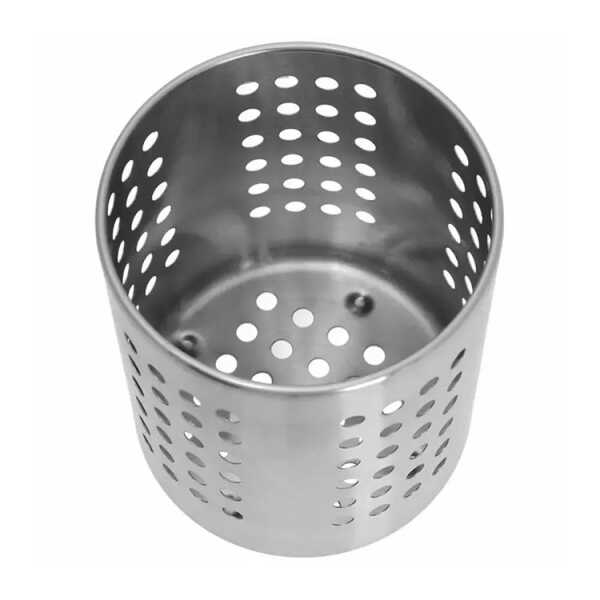 EMERALD STAINLESS STEEL CUTLERY HOLDER 12X14 CM | MH-240/B - Image 