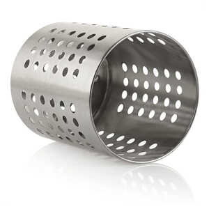 EMERALD STAINLESS STEEL CUTLERY HOLDER 12X14 CM | MH-240/B - Image 