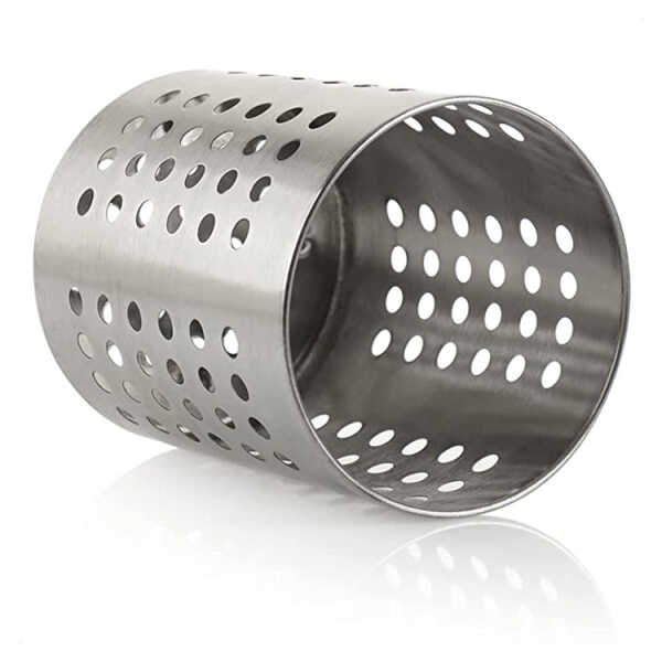 EMERALD STAINLESS STEEL CUTLERY HOLDER 12X14 CM | MH-240/B - Image 