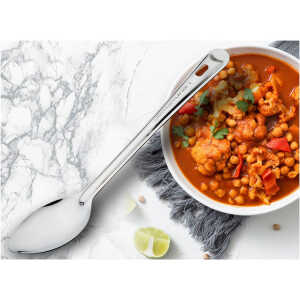 EMERALD STAINLESS STEEL SERVING SPOON | MH-495/9/P - Image 