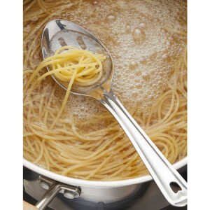 EMERALD 9" SLOTTED SERVING SPOON, SS | MH-495/9/SLP - Image 