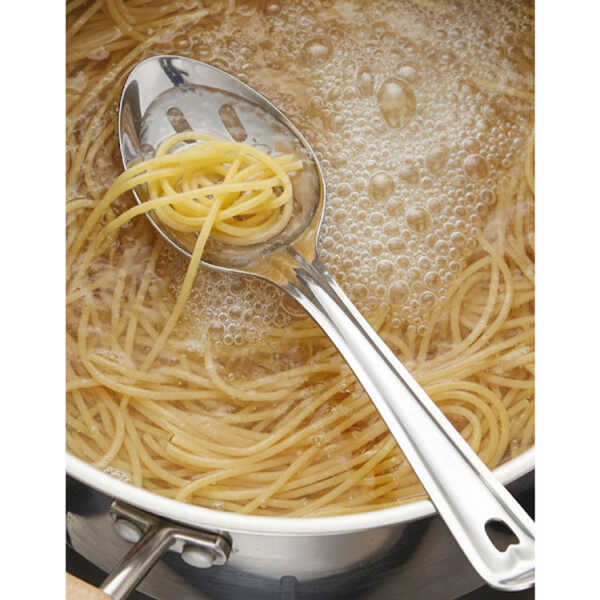 EMERALD 9" SLOTTED SERVING SPOON, SS | MH-495/9/SLP - Image 