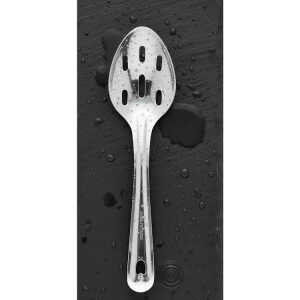EMERALD 9" SLOTTED SERVING SPOON, SS | MH-495/9/SLP - Image 