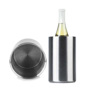 EMERALD DOUBLE WALL WINE CHILLER BUCKET 12X20CM | MH-68/A - Image 