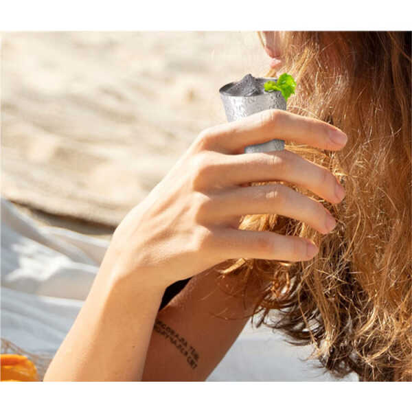 EMERALD 30ML STAINLESS STEEL SHOT GLASS SET 6 PCS | MH-SH.GL/30 - Image 