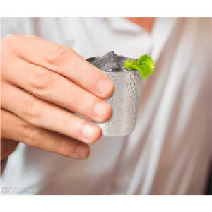 EMERALD 30ML STAINLESS STEEL SHOT GLASS SET 6 PCS | MH-SH.GL/30 - Image 