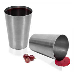 EMERALD 60ML STAINLESS STEEL SHOT GLASS SET 6 PCS  | MH-SH.GL/60 - Image 