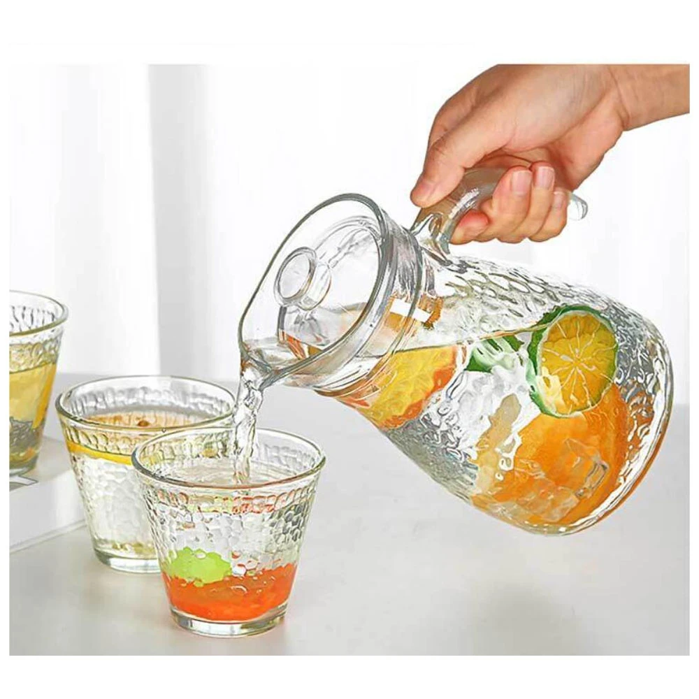 Refreshing drinks served in elegant glassware