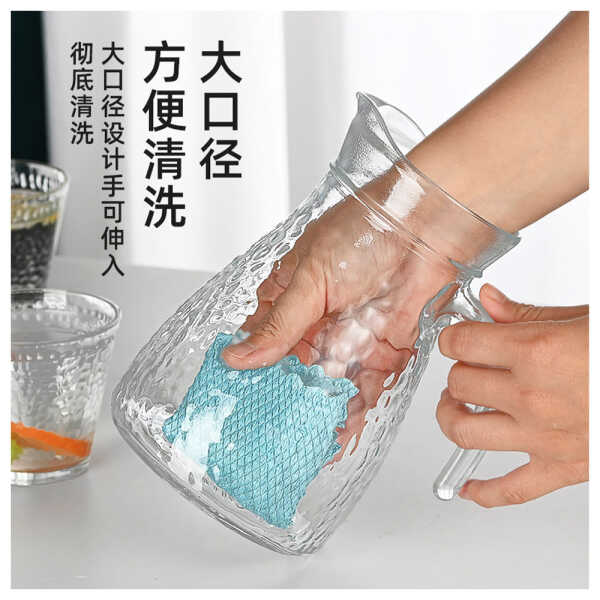 KAZA 5-PCS GLASS PITCHER SET, 4 TUMBLERS + 1 JUG | MK-DGALWY05 - Image 