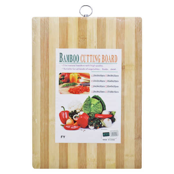 BAMBOO CUTTING BOARD 24 x 34 cm | MUK20956 - Image 