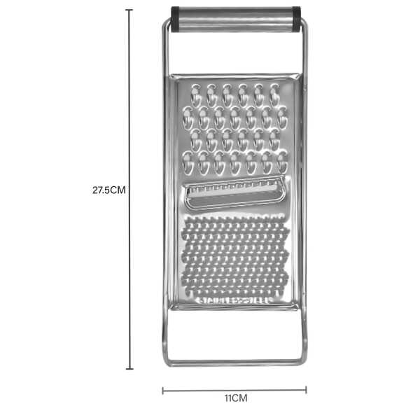 8" STAINLESS STEEL BASE GRATER | MUK21158 - Image 