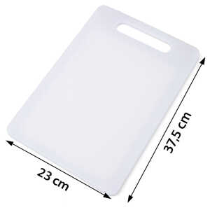 MUKHI WHITE CUTTING BOARD 37.5 x 23 CM | MUK21193 - Image 