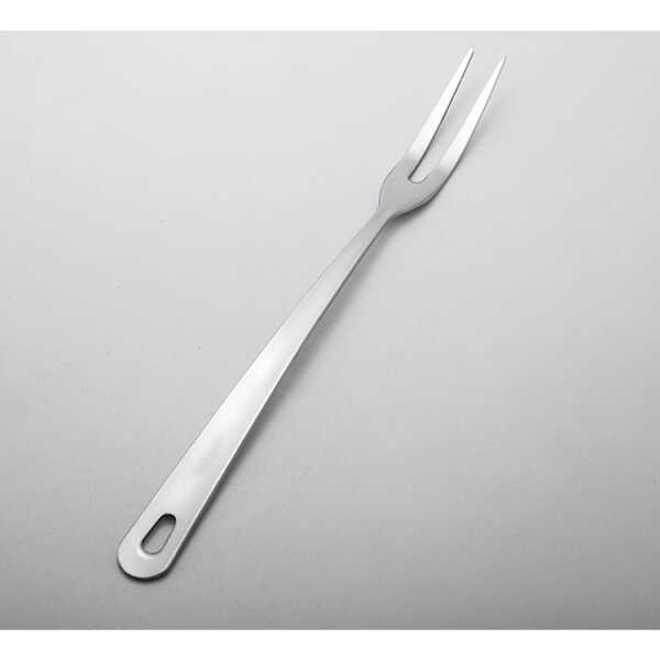 MUKHI STAINLESS STEEL CARVING FORK 35X3.5CM | MUK21261 - Image 