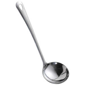 MUKHI STAINLESS STEEL SOUP LADLE 34X9CM | MUK21263 - Image 