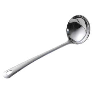 MUKHI STAINLESS STEEL SOUP LADLE 34X9CM | MUK21263 - Image 