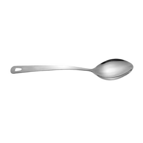 MUKHI STAINLESS STEEL SERVING SPOON 35.5X7 | MUK21262 - Image 