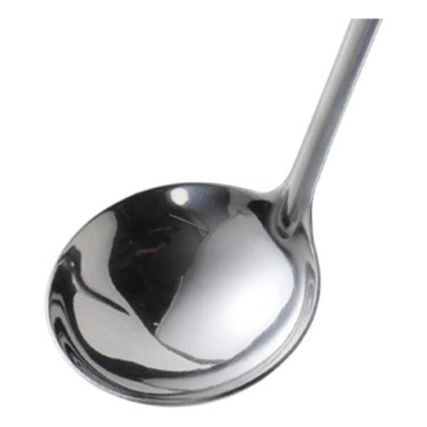 MUKHI STAINLESS STEEL SOUP LADLE 34X9CM | MUK21263 - Image 