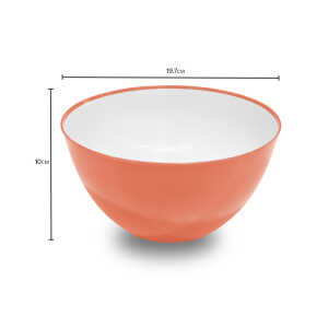 PLASTIC SALAD BOWL 10 X20 CM | MUK21422 - Image 