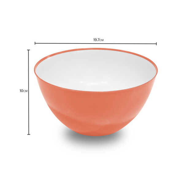 PLASTIC SALAD BOWL 10 X20 CM | MUK21422 - Image 
