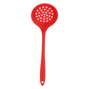 MUKHI SILICONE SLOTTED SPOON 33X10CM | MUK29858 - Image 