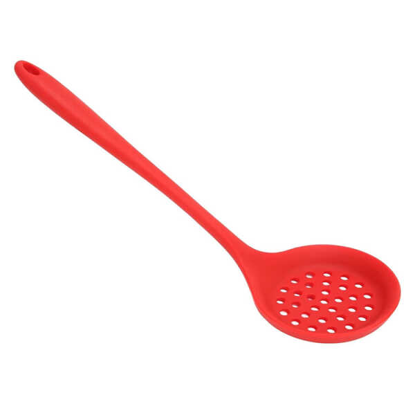 MUKHI SILICONE SLOTTED SPOON 33X10CM | MUK29858 - Image 