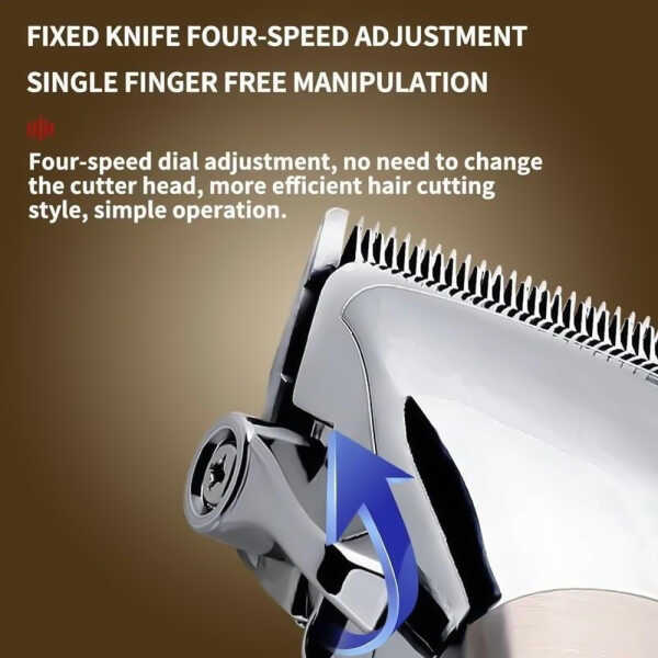 NANO TECH HAIR CUTTING MACHINE 2 TONE PRO | NT-CP656 - Image 