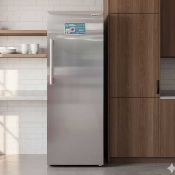 PREMIER 11.2 CU.FT DUAL FUNCTION FREEZER/ REFRIGERATOR NO FROST SS | NV-8824R1F112TN1 - Image 