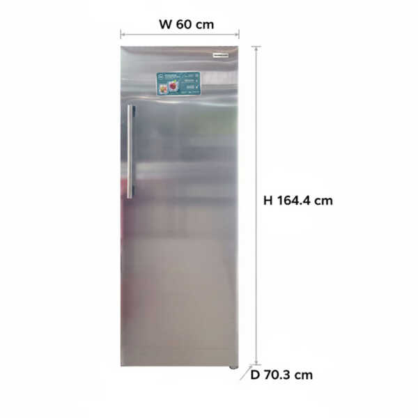 PREMIER 11.2 CU.FT DUAL FUNCTION FREEZER/ REFRIGERATOR NO FROST SS | NV-8824R1F112TN1 - Image 