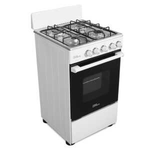 PREMIUM WHITE GAS RANGE 20" 4 BURNERS | PGS2000 - Image 