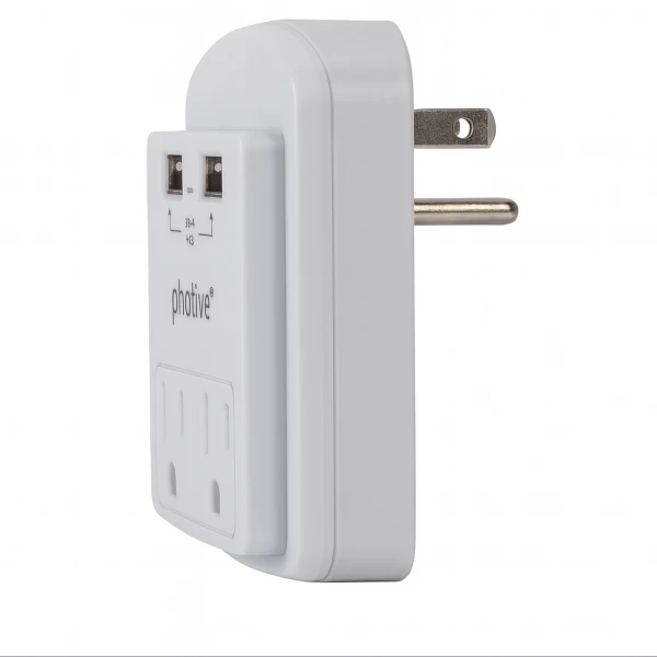 PHOTIVE COMPACT USB WALL PLUG | PHO-73529 - Image 