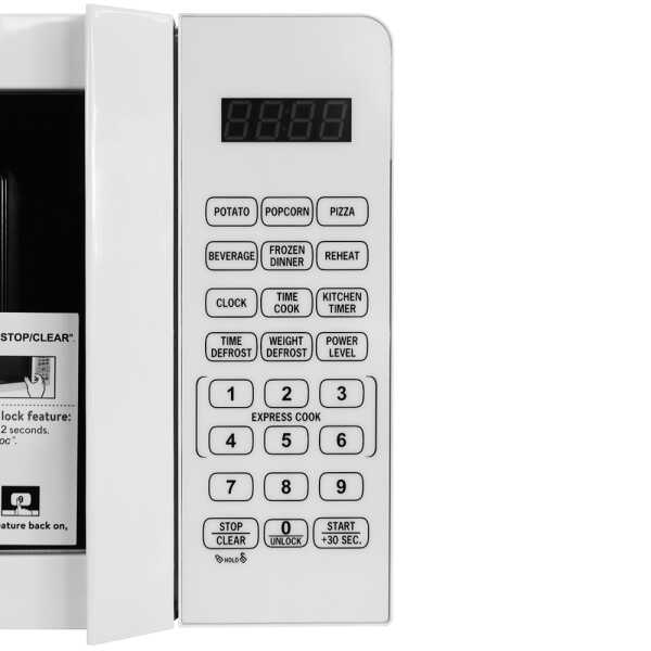 PREMIUM 0.7 CU.FT WHITE 700W COUNTERTOP MICROWAVE | PM7079 - Image 