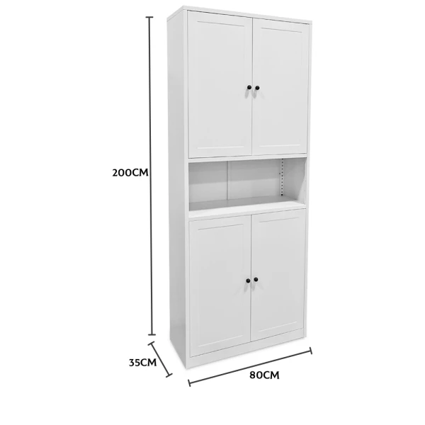 STORAGE WHITE CABINET | UT-CW-05 - Image 