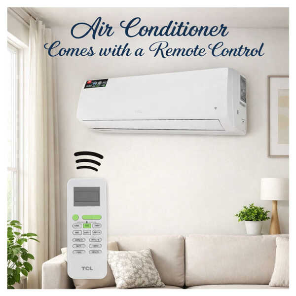 TCL 12000BTU SPILT UNIT AIR CONDITIONER NON INVERTER WITH WIFI 110V | 12CSA-XA21W - Image 