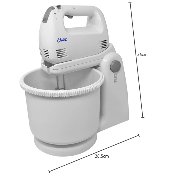 OSTER 10 SPEED STAND MIXER WITH STAINLESS BOWL | 2601-012 - Image 