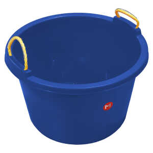 MILAN 42L PLASTIC TUB W/ NYLON ROPE HANDLE | 5146 - Image 