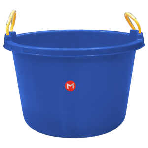 MILAN 42L PLASTIC TUB W/ NYLON ROPE HANDLE | 5146 - Image 