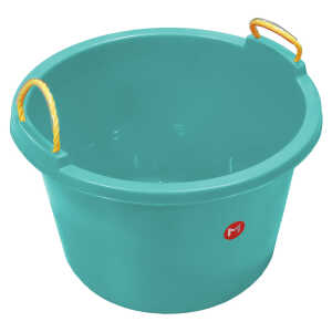 MILAN 42L PLASTIC TUB W/ NYLON ROPE HANDLE | 5146 - Image 