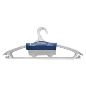 3PCS PLASTIC BROAD CLOTHES HANGER | 5205 - Image 