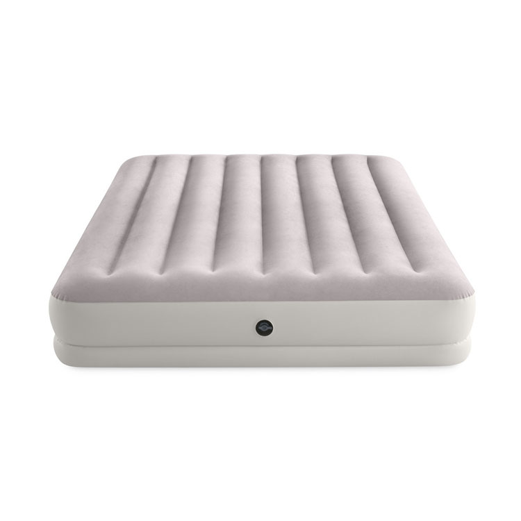 Twin Intex airbed with USB pump for guests