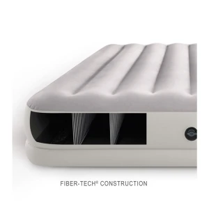 INTEX TWIN DURA-BEAM PRESTIGE MID-RISE AIRBED W/USB | 64177 - Image 