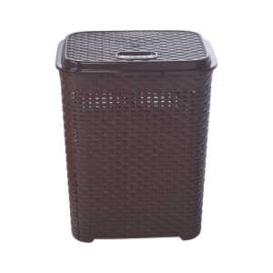 RATTAN SMALL SIZE LAUNDRY BASKET | 778 - Image 