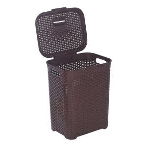 RATTAN SMALL SIZE LAUNDRY BASKET | 778 - Image 