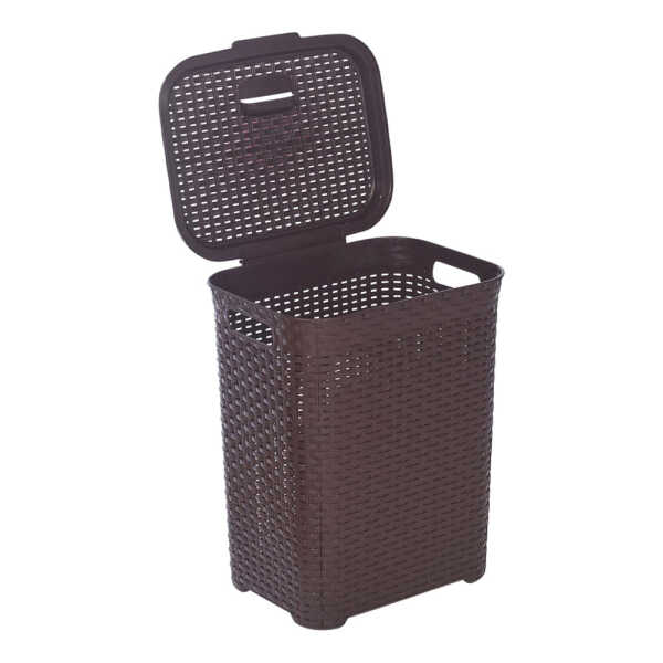 RATTAN SMALL SIZE LAUNDRY BASKET | 778 - Image 